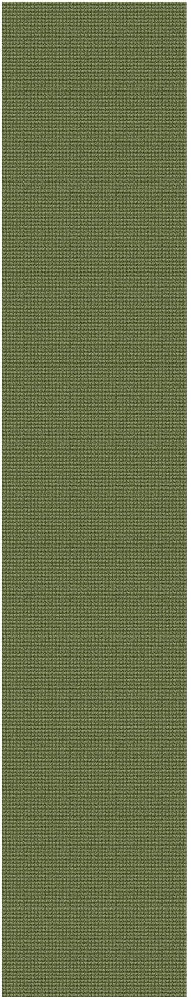 KOZYFLY Extra Long Runners for Hallways 3x16 ft Washable Kitchen Runner Non Slip Rubber Backed Hallway Rug Cotton Entryway Runner Rug Floor Carpet for Indoor Hall, Kitchen, Olive Green/Earthy Green