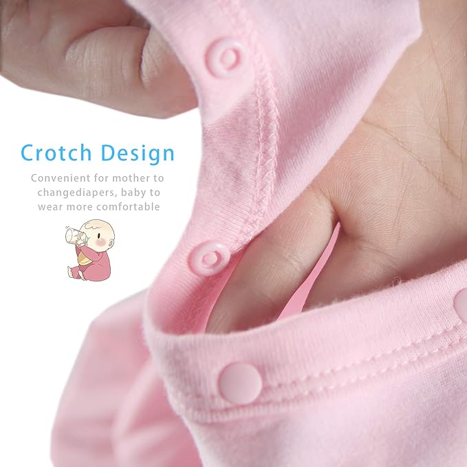 YSCULBUTOL Baby Twins Bodysuits Funny Double Trouble Cute Girl Romper Twin Jumpsuits Hat Set