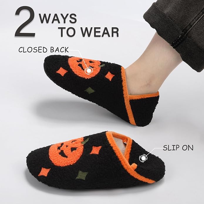 ATHMILE House Slippers for Women Men Indoor Barefoot Slippers Socks Furry Slip on House Shoes Cozy Comfy for Home Bedroom Travel Yoga