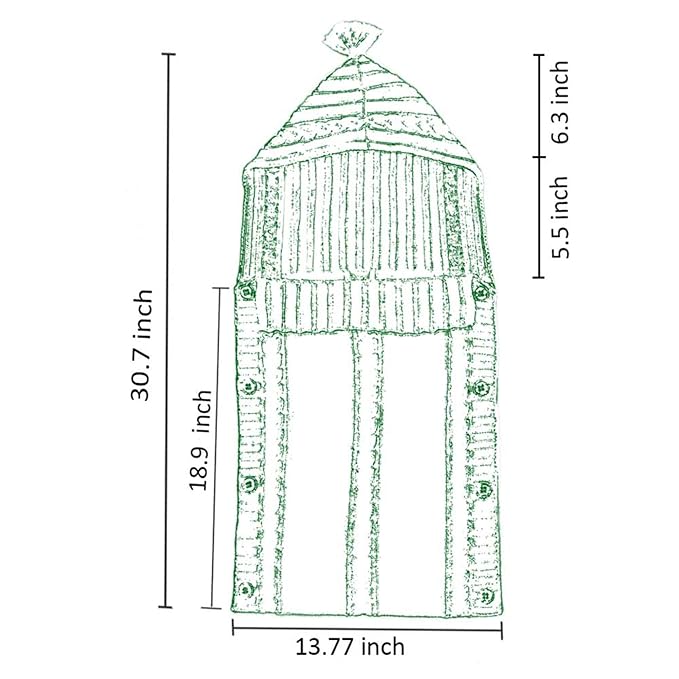 XMWEALTHY Newborn Baby Wrap Swaddle Blanket Knit Sleeping Bag Sleep Sack Stroller Wrap for Baby(Light Pink) (0-6 Month)