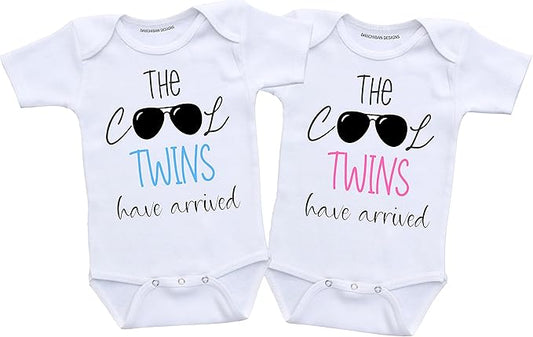 Matching twins outfits boy and girl Funny Twin outfits for boy and girl