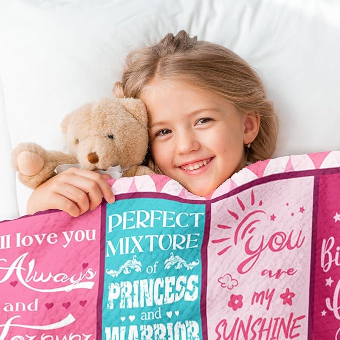 7 Year Old Girl Birthday Gifts Idea, Gifts for 7 Year Old Girls, Birthday Gifts for 7 Year Old Girls, 7th Birthday Gifts for Girls, 7th Birthday Decorations for Girls, Stuff for Girls Blanket 50"X60"