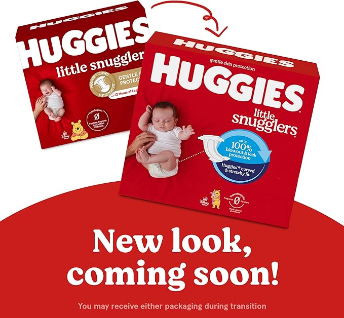 Baby Diapers Size 5 (27+ lbs), 120ct, Huggies Little Snugglers