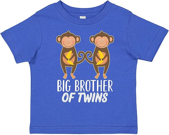 inktastic Brother of Twins Boys Gift Toddler T-Shirt