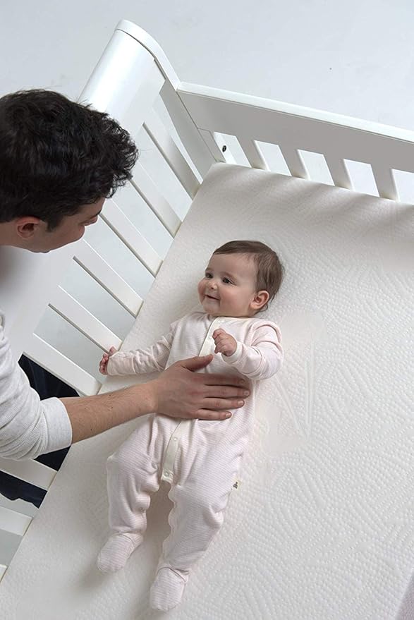 Bundle of Dreams Classic 2-Stage Crib & Toddler Bed Mattress, 100% Breathable, Organic Cotton Cover, Edge Support, Hypoallergenic, Eco-Friendly