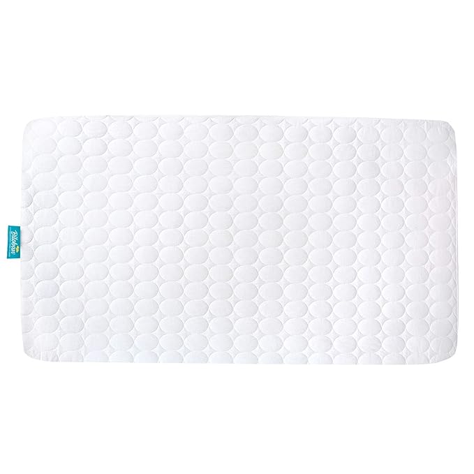 Crib Mattress Protector Pad Waterproof, Toddler Waterproof Crib Mattress Cover, Machine Washable & Dryer Fit Baby Toddler Bed Mattress Protector (Standard Size 52” x 28”)