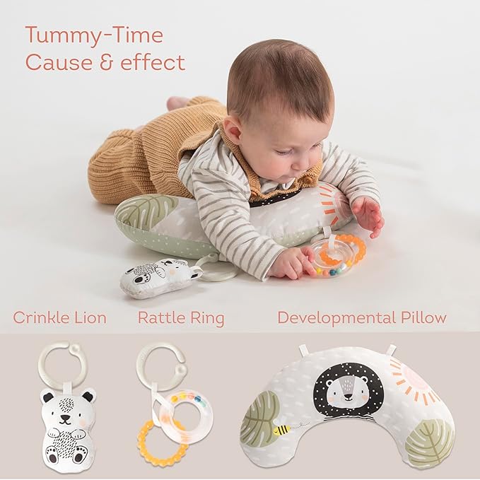 TAF Toys Newborn Developmental Toy Kit, Perfect Baby Shower Gifts for Boys and Girls, Includes 12 Essential Boy and Girl Toys for Learning and Stimulation, Ideal New Baby Gift Basket