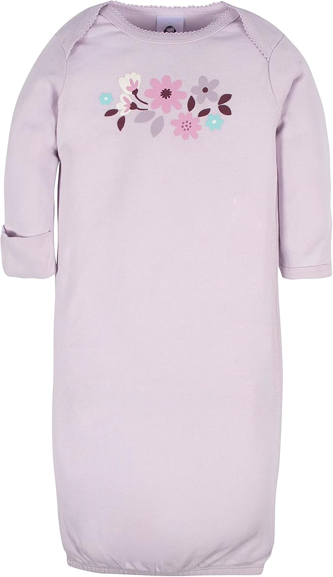 Gerber unisex-baby Baby Boy and Girls 4-pack Sleeper Gown