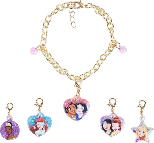 LUV HER Girls Add A Charm Box Set with 1 charm bracelet & 5 interchangeable charms - Ages 3+