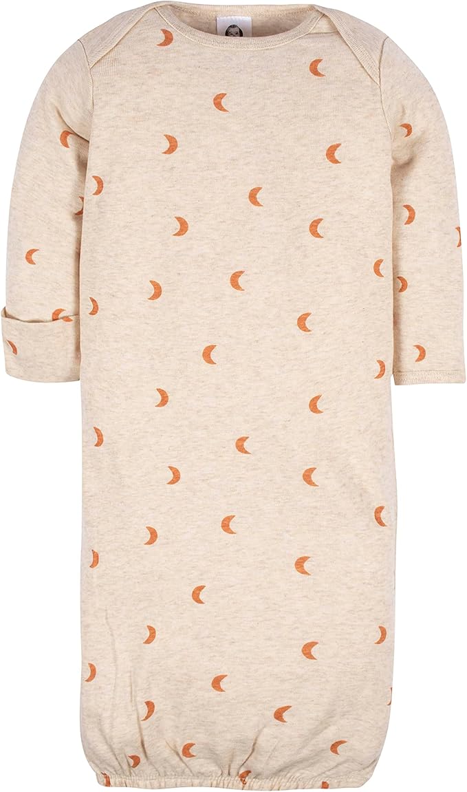 Gerber unisex-baby Baby Boy and Girls 4-pack Sleeper Gown