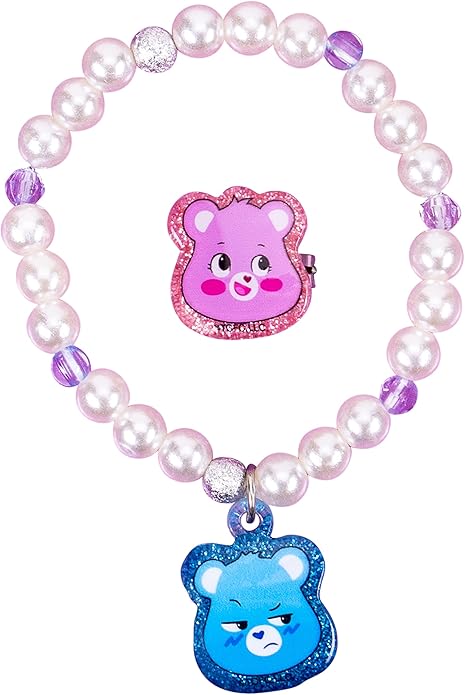 LUV HER Headbands for Girls - Kids Jewelry for Girls - Dress Up Set All in one Giftable Box - Headband - Play Jewelry Set - 4pc (Toddler Headband, Necklace, Dress Up Bracelet, Ring) Ages 3+