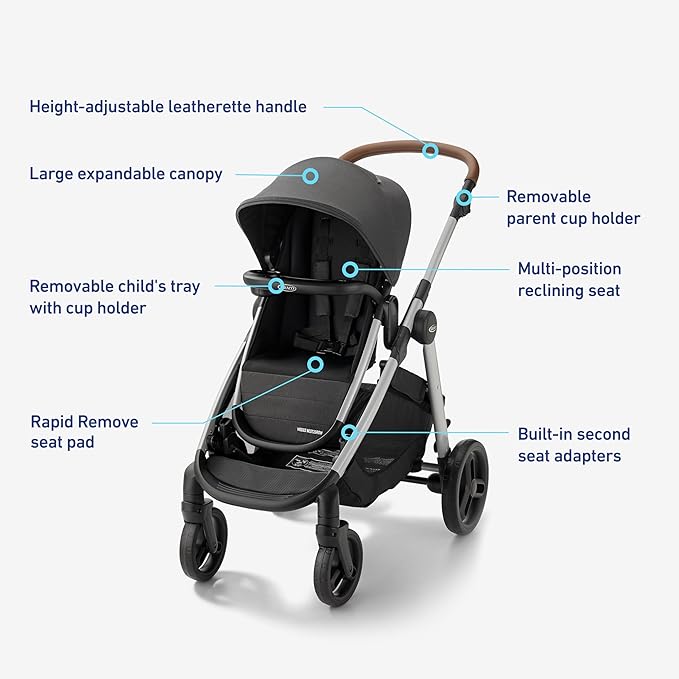 Graco Modes Nest2Grow DLX Travel System, Riordan
