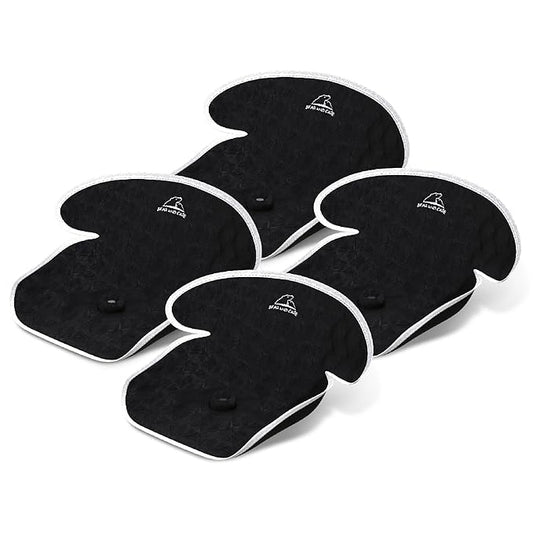 Piddle Pads - Strollers, Bouncers & Car Seat Pad, Waterproof & Machine-Washable Cover on Car Potty for Toddler, Toilet Training Seat Covers, 4 Count Piddle Pads Carseat Pad (Pack of 1)