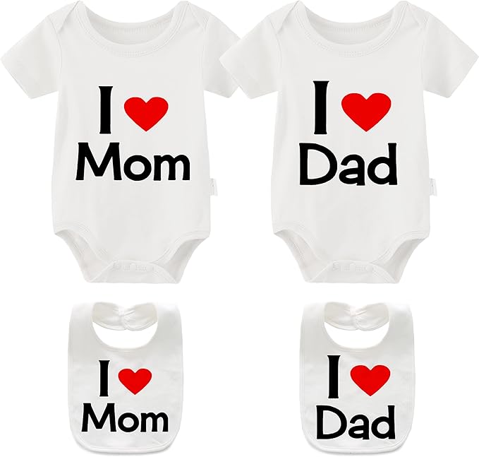 YSCULBUTOL Baby Twins Bodysuit Perfect Together Best Friend Newborn Romper Toddler Unisex Twin Outfit