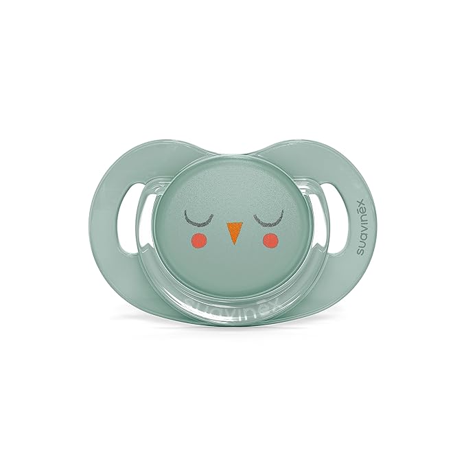 Suavinex Bonhomia SX PRO Physiological Pacifier, Supports Breastfeeding Babies, Pacifiers for 6-18 Months, Baby Pacifier, Baby Accessories, (Mint)