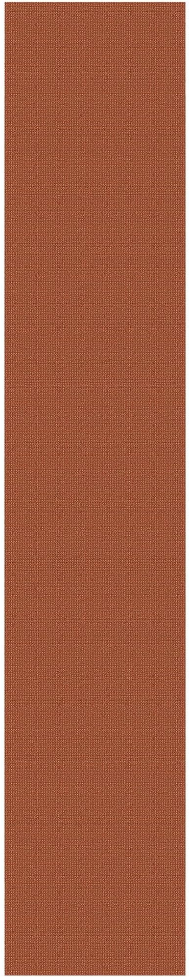 KOZYFLY Extra Long Runners for Hallways 3x18 ft Washable Kitchen Runner Non Slip Rubber Backed Hallway Rug Cotton Entryway Runner Rug Floor Carpet for Indoor Hall, Kitchen, Stair, Orange/Tan