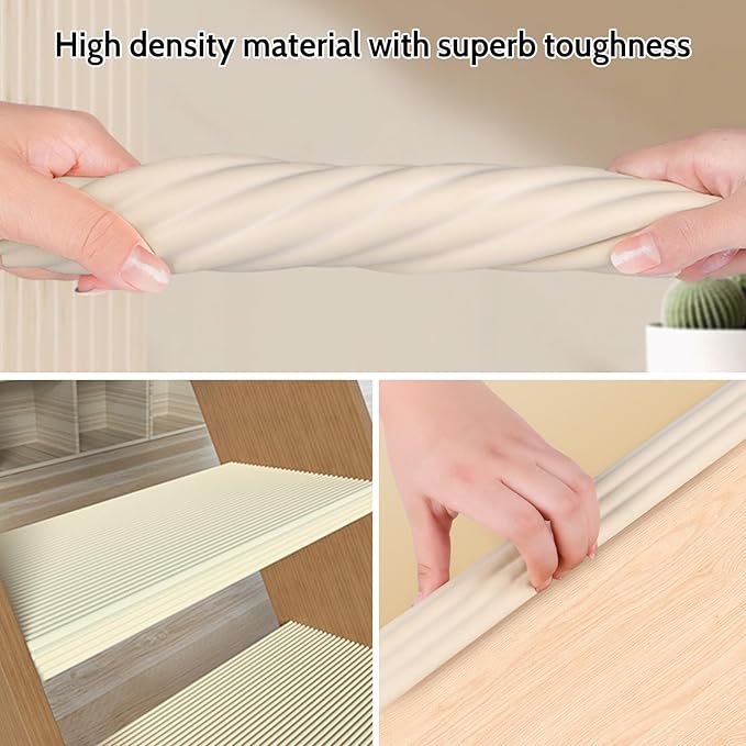 Baby Edge and Corner Guards, Soft Foam Furniture Protector, Table Bumper Strip,3.15inch x 6.56 ft, Brown,Baby Proofing Bumper for Table, Fireplace (Brown)