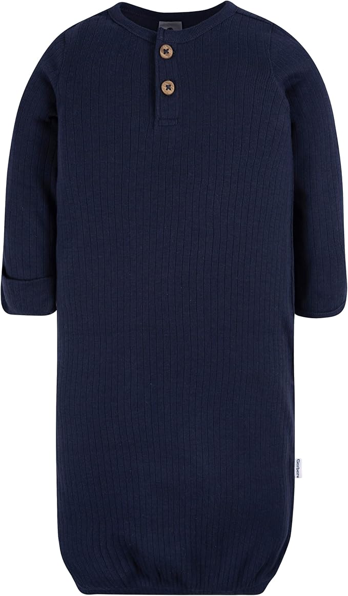 Gerber unisex-baby Baby Boy and Girls 4-pack Sleeper Gown