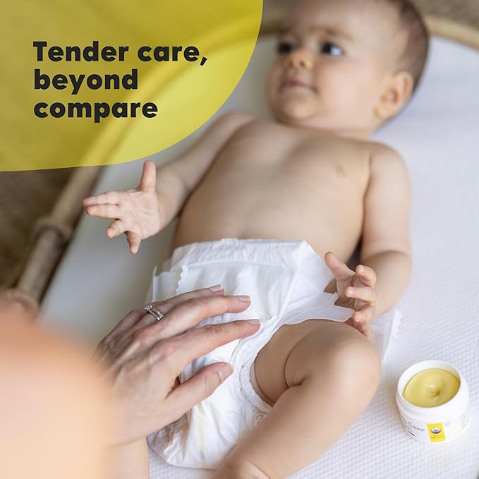 La Petite Creme French Organic Diaper Balm (1 oz) - Healing & Nourishing Diaper Cream - Gentle & Safe Liniment Baby Lotion - USDA Certified Organic - Baby Essentials for Newborn