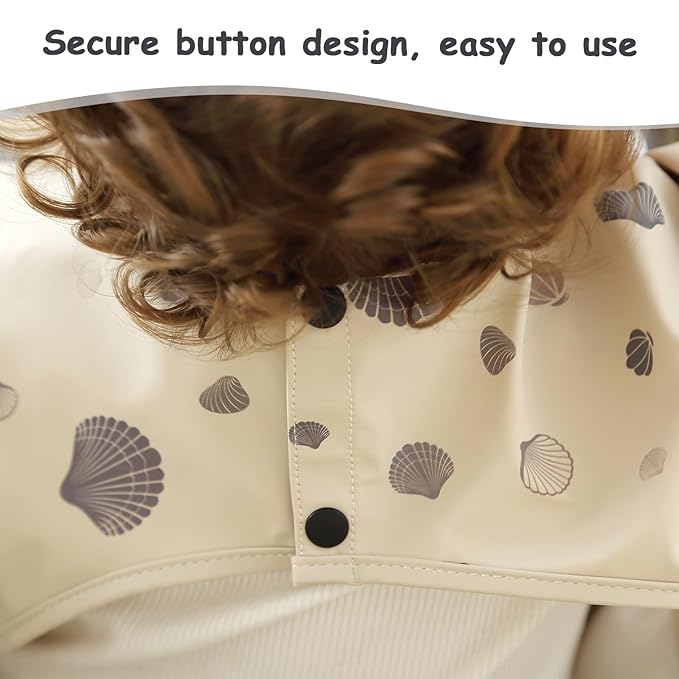 Baby Bib with Long Sleeves Bib & BLW, Machine Washable & Soft and Skin-Friendly Material, Coverall Bibs for Baby Feeding, Waterproof and Easy to Clean, for Baby Infant Toddlers (Beige)