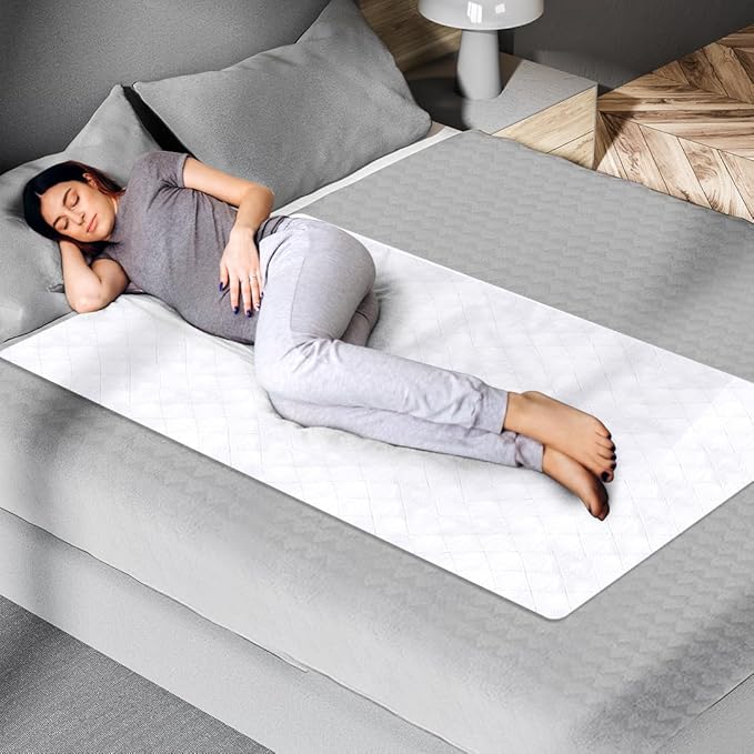 Epica Premium Ultra Plus Waterproof Sheet Protector Bed Pad, Under-pad, Quilted, Waterproof, and Washable, 34" x 52" for Children or Adults with Incontinence (34”x 52” (500 Washes ) Pack of 1