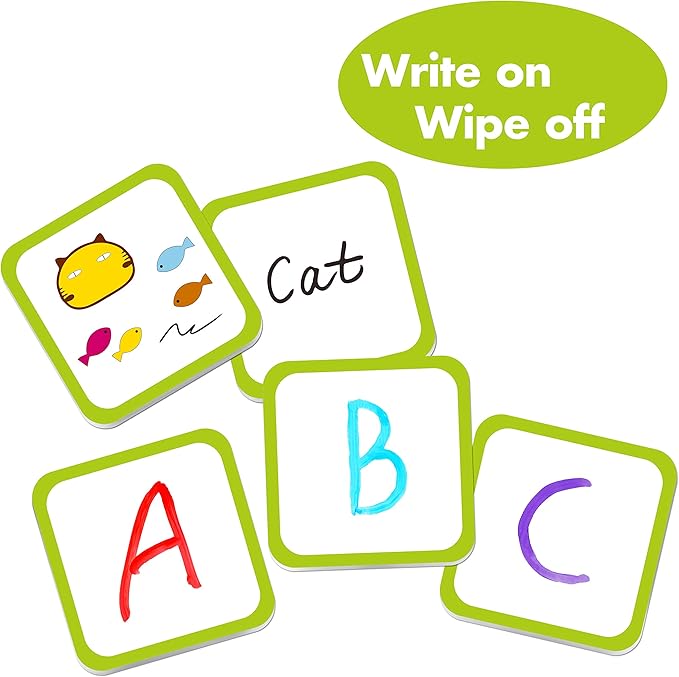 36 Pair Animal Matching Game Flash Cards Erasable (Each Measures 2” X 2”)
