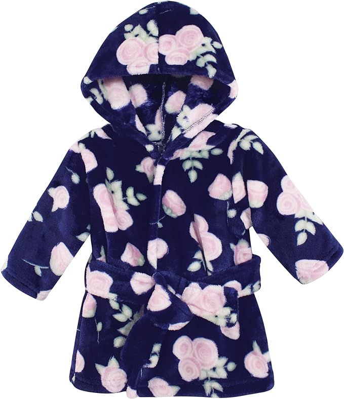 Hudson Baby Unisex Baby Plush Animal Face Bathrobe