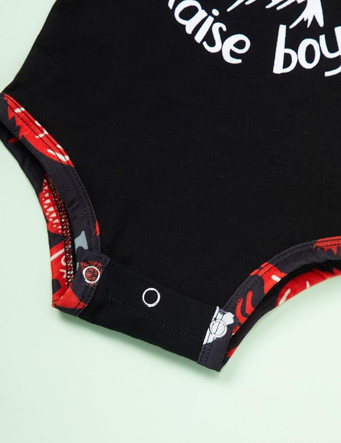 Fommy Newborn Baby Boy Clothes Plaid Letter Print Long Sleeve Hoodies + Long Pants 2PCS Fall Winter Outfits Set