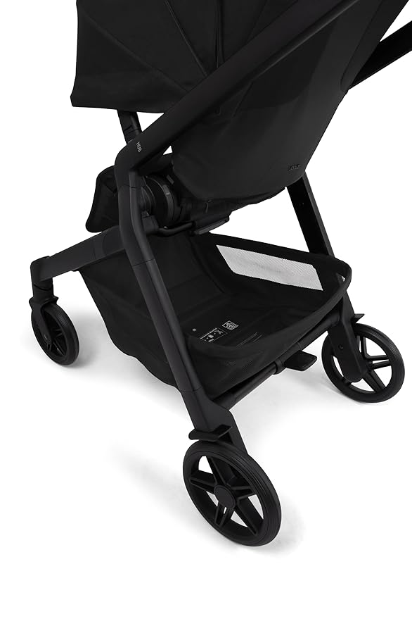 Joolz Hub2 Compact Stroller – Ergonomic Toddler Seat (Below 20lbs), One-Hand Fold, Reversible Seat, XL Basket & Adjustable Handlebar – Smooth Ride for City Travel - Space Black