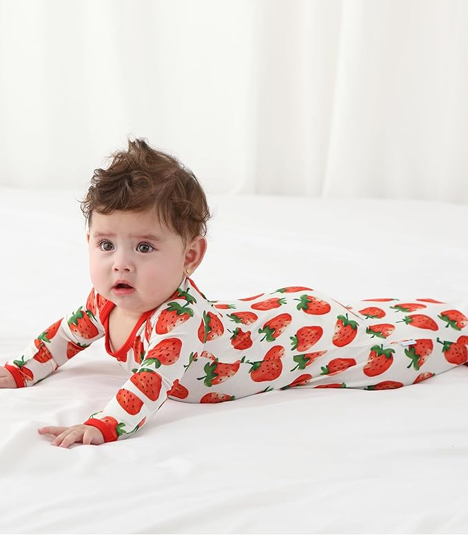 Baby Sleeper Gown Viscose from Bamboo Newborn Nightgowns Unisex Long Sleeve Sleep Sack