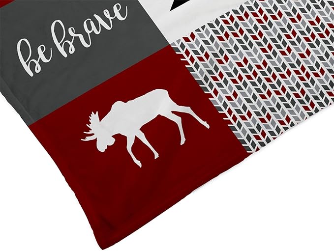 Girls Love A Monogram Personalized Baby Blankets for Boys - Woodland Personalized Baby Blanket - Custom Baby Blankets for Boys - Baby Stuff - Nursery Décor