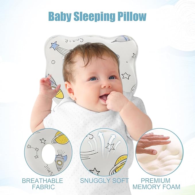 2025 New Upgrade Donut Soft and Cozy Pillow Prеvents FΙat hеad and Shapеs Hеad Breathable Pillow Space