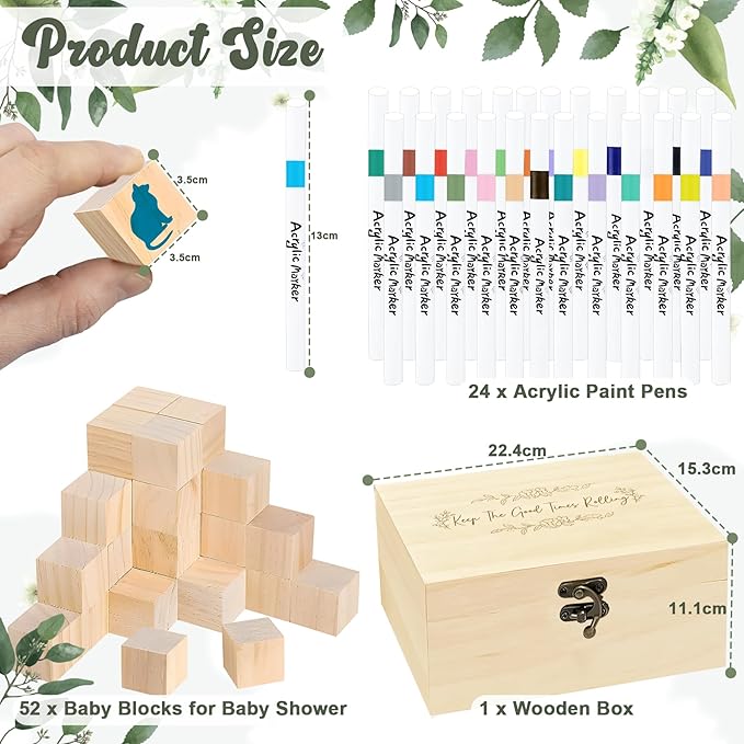 78 PCS Fun Baby Shower Games Sign Kit,Unique Baby Shower Ideas,Funniest Baby Shower Games Ever ,A Game Where You Can Draw to Your Heart's Content,Suitable for Baby Shower Games Boy and Girls