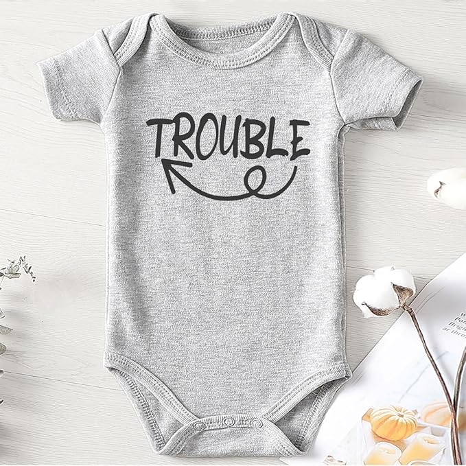 Double Trouble Newborn Twins Outfits Boy And Girl Baby Items outfits matching