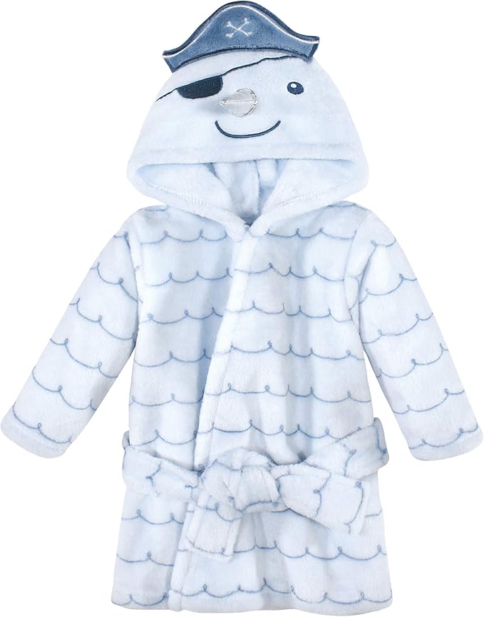 Hudson Baby Unisex Baby Plush Animal Face Bathrobe