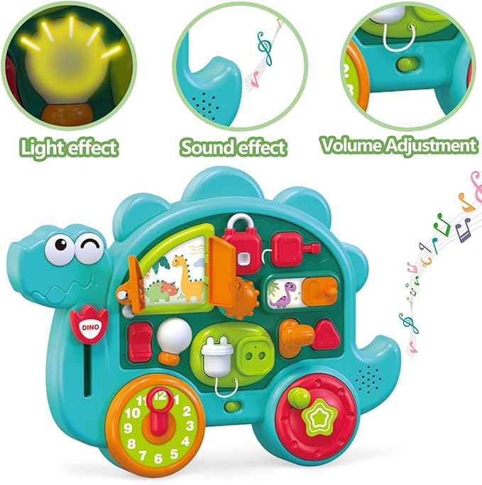 Montessori Toys for 1 Year Old Boy Girl, Busy Board Sensory Activities Educational Toys for 12-18 Months Toddler, 1 St Birthday Gift