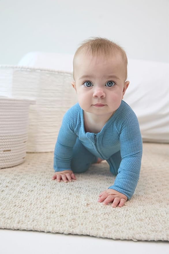 Little Sleepies Pajamas for Baby Boys & Girls, Viscose from Bamboo Baby Pajamas, Preemie & Newborn Sleepers, 2-Way Zipper PJs