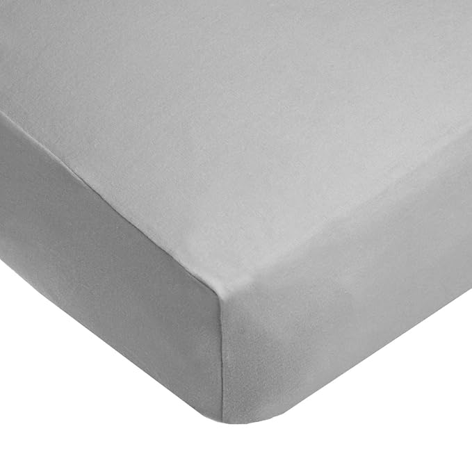 American Baby Company 3 Pack 100% Natural Cotton Fitted Crib Sheets 52" x 28" - Soft, Breathable, Hypoallergenic & Gentle Toddler Bed Sheets, Grey Star/Zigzag, Neutral for Boys & Girls