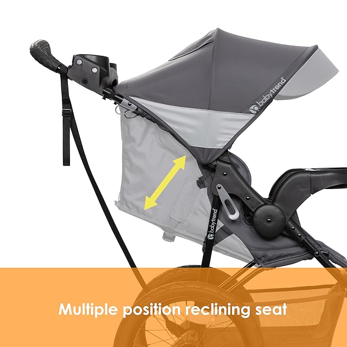 Baby Trend Expedition® Zero Flat Jogger Travel System with LED Lights, Dash Blue