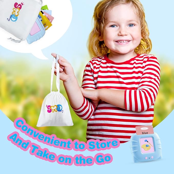 Spanish Flash Cards for Kids,Bilingual Flash Cards for Toddler/Beginning - ABC,Numbers,Colors,Shapes,Español/English Talking Flash Cards for Preschool,Kindergarten