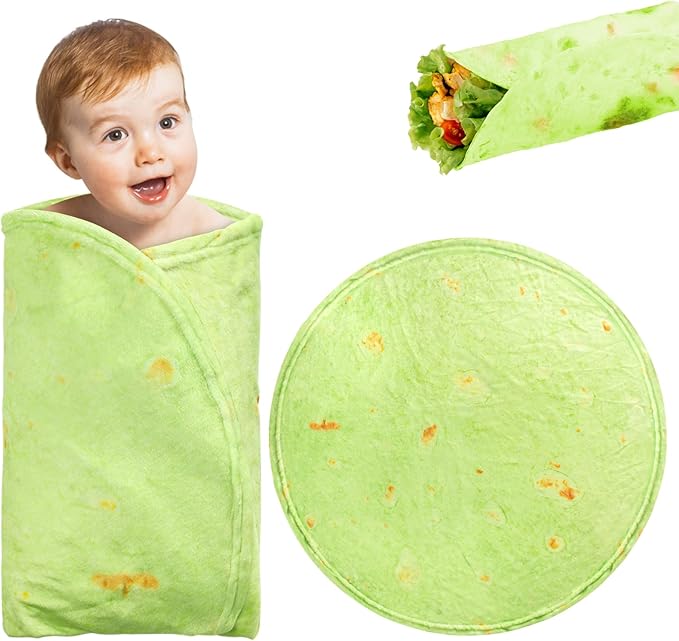 Spinacia Blanket Baby, Baby Spinacia Swaddle Blanket, Spinacia Blanket for Newborn Toddler, 285 GSM Soft Flannel Wearable Wrap Blanket Funny Gifts for Baby Shower Boy Girl 0-3 6 9 Months