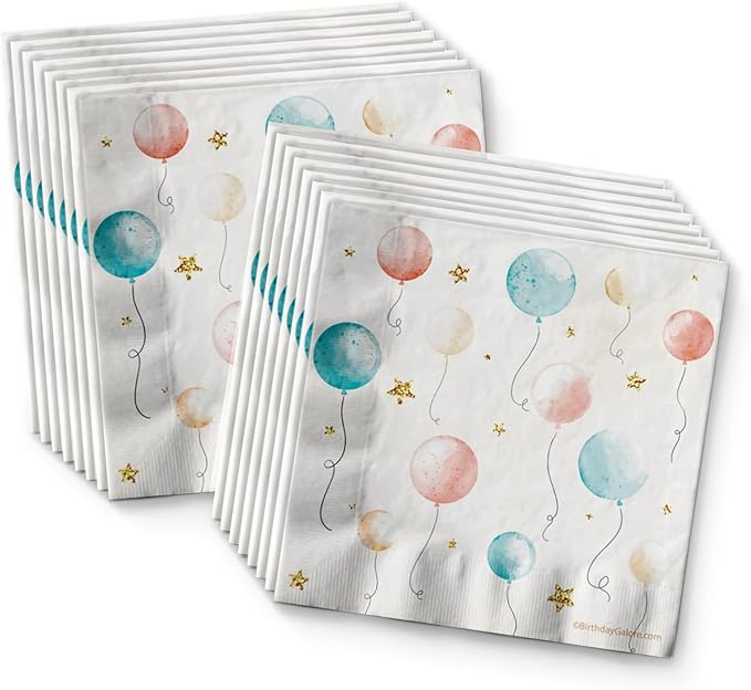 Teddy Bear Party Supplies - Bear Baby Shower Tableware Set Includes Plates Cups and Napkis (48 Piece, We Can Bearly Wait)