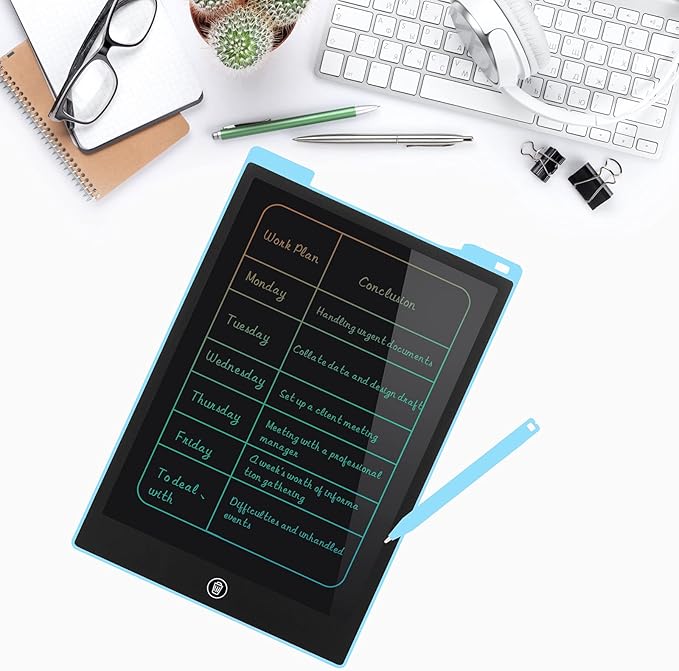 LCD Writing Tablet 12Inch Kids Toys Learning Drawing Board Birthday Gifts,Toys for 3-6 Years Old Boy Girl,LEYAOYAO Drawing Pad & Tablet Toddler Educational Doodle Pad Easter Gifts for Kids