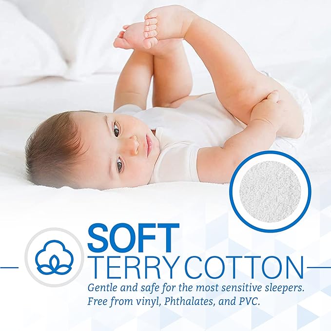 SafeRest Zippered Mattress Protector - Premium 12-15 Inch Waterproof Mattress Cover for Bed - Breathable, Noiseless Washable Mattress Encasement - Full