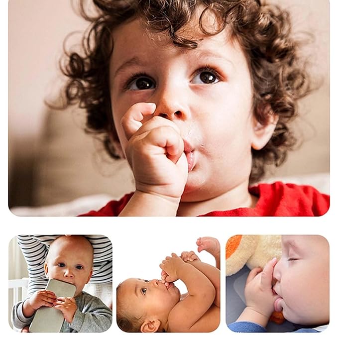 Baby Teething Spaceman Toy for 3+ Months Infants Sucking, Food Grade Silicon Astronaut Styling Teether, BPA Free (Purple)