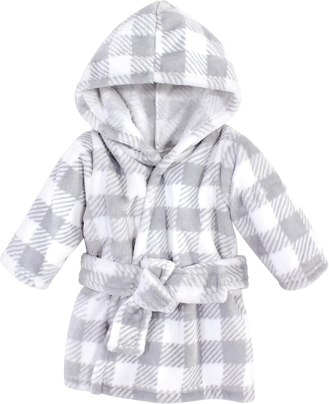 Hudson Baby Unisex Baby Plush Animal Face Bathrobe