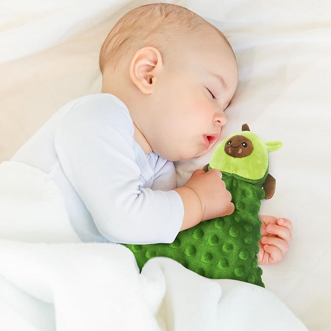 Baby Security Blanket Loveys for Babies Stuffed Animal Snuggle Toy Gifts for Baby Girls and Boys Newborn