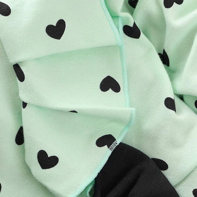 Cute Toddler Baby Girls Clothes Set Long Sleeve T-Shirt and Pants Kids 2pcs Outfits
