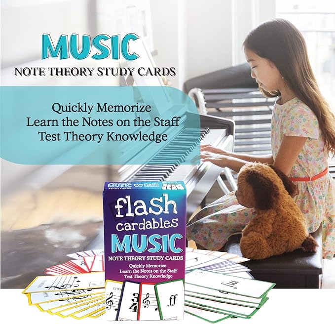 Premium Music Flash Cards