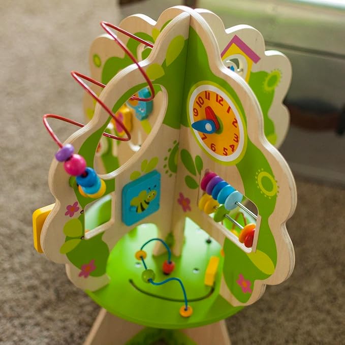 Fat Brain Toys Forest Friends Discovery Tree - Early Learning Activity Center, 2+